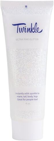 Twinkle Toes Glitter Gel Mane ، Tail ، Coat - 1 Color 4oz مع Glitter Gel Guide (Royal Blue) in Kuwait