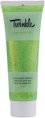 Twinkle Toes Glitter Gel Mane ، Tail ، Coat - 1 Color 4oz مع Glitter Gel Guide (Royal Blue) in Kuwait