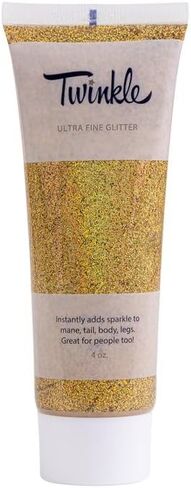Twinkle Toes Glitter Gel Mane ، Tail ، Coat - 1 Color 4oz مع Glitter Gel Guide (Royal Blue) in Kuwait