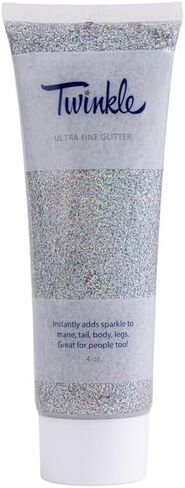 Twinkle Toes Glitter Gel Mane ، Tail ، Coat - 1 Color 4oz مع Glitter Gel Guide (Royal Blue) in Kuwait