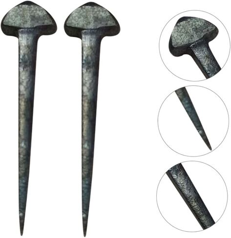 Toyandona 50pcs Horseshoe Nails منصات الفرامل الخلفية المتوافقة in Kuwait