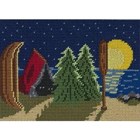 Alice Peterson Canoodles Camp Needlepoint Kit