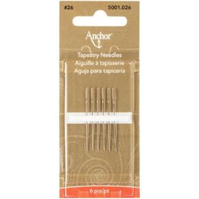 Anchor Tapestry Hand Needles, Size 28 (6 Count)