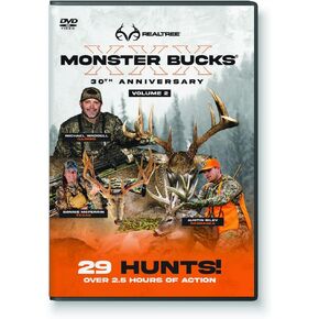 Realtree Monster Bucks Productions 2022 Deer, Elk, Big Game, Hunting Video DVD Collection Production