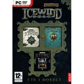 Icewind Dale Forgotten Realms 3 in 1 Box Set - Includes Icewind Dale + Icewind Dale 2 + Heart of Winter PC DVD Games