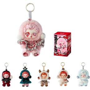 Pop Mart Skullpanda Winter Symphony Series Plush ، 6pcs Blind Box Focours ، Figures Tlash Design Action Decorations To Molections Decorations Home Home ، Home Wide Home ، Clust Set in Kuwait