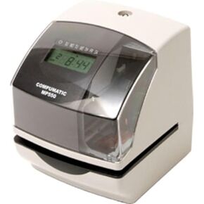COMPUMATIC MP550 Electronic Time and Date Stamp, Durable Heavy Duty Construction