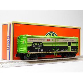 Lionel Area 51 Railroad Hotbox Reefer O Gauge 2526340