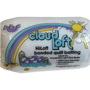 Hobbs Cloud Loft Polyester Batting Package 90" X 108"
