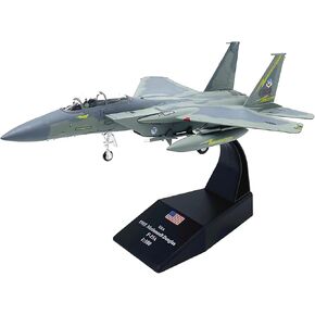 1:100 Alloy American F15A F-15A Eagle Supersonic Fighter Jet Model Aircraft