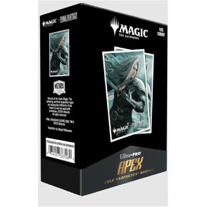 Ultra PRO - Final Fantasy x Universes Beyond Sephiroth (Wisnu Tan) 105ct APEX Deck Protector™ Sleeves for Magic: The Gathering | Trading Card Accessories, Collectible Card Game Gear