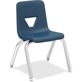 Lorell LLR99881 Stacking Student Chair, 12"