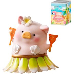 Lulu The Piggy Beach Party Series 1PC Cute Pig Blind Box Figures Collectible Toys Kawaii Birthday Gifts Home Decorations