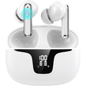 AI Translation Earbuds for Real-Time Translation, 150 Languages, Translation Music and Calling 3-in-1 Device for Translation, Music & Calls, Instant Translation for Travel, Business, and Learning