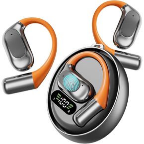AI Language Translation Earbuds 144 Languages & Accents, Translation Device for Travel Business Learning, with APP No Need to Subscribe (Black)