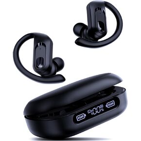 AI Translation Earbuds Real Time, 164 Language Translator Earbuds 96H Playtime Translation Headphones, Audifonos Traductores Inglés Español Wireless Over Ear Buds for Business Meeting Travel Learning