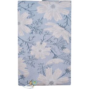 BLBMH 5x8 inch Paperbacks Book Covers with Bookmarks Hardcover Bookcovers Adjustable Book Sleeve Cover for 8in Notebook Fabric Softcover Protector for Women Over 15 - Daisy 8in