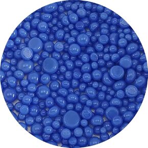 Medium Blue Opal Frit Balls COE 96 - FB2302-96