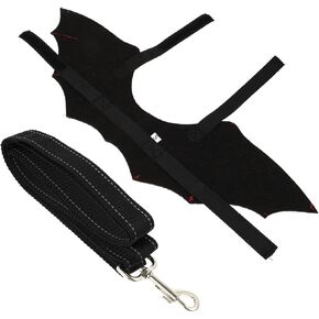 Toyandona Pet Leash for Cats Dogs Harness مع حزام الصدر لحضور عيد الهالوين الاحتفالي