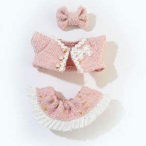Dinosaur Clothes for Doll, Soft Fleece Doll Outfit, Cute Doll Clothing Accessories for 6.69Inch Dolls