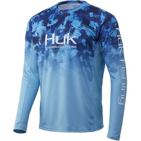 HUK Icon X Camo Long Sleeve Shirt |Performance Fishing Shirt in Kuwait