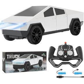 شاحنة بيك آب التحكم عن بُعد ، طراز سيارة سباق 1/24 ، بطارية وضوء وضوء قابلة للشحن ، للبالغين والأولاد (الأزرق) in Kuwait