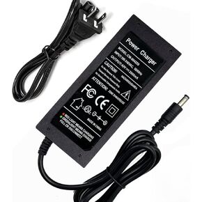 42V 2A Charger 1 Prong for Scooter 36V Lithium Battery ، استبدال ذكي سريع لـ GotRax GXL V2 ، G4 ، G3 ، G2 ، XR Elite ، XR Ultra ، Glider ، Apex 36V Lithium-Ion Battery