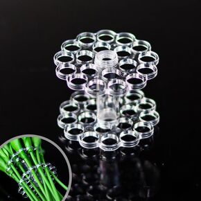 8PCs 2025 New Spiral Stem Holder, Flower Frog All in One, Spiral Stem Holder for Flowers, DIY Wedding Bouquet Kit Spiral Flower Stem Holder for Flowers, Bouquet Twister Tool Flower Bouquet Supplies