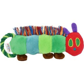 Multipet Eric Carle Very Hungry Caterpillar Rope Tug 9" Dog Toy