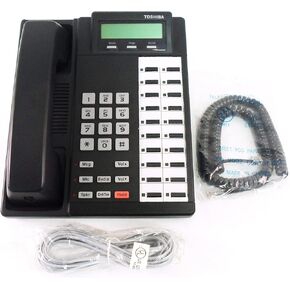Toshiba DKT2020-SD Strata 20-Button LCD Speakerphone Black (Renewed)