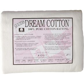 Quilter's Dream Cotton White Select Batting (122" x 122") King