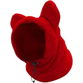 Dog Winter Hats Dog Headwear Windbreak Dog Ears Cover Neck Warmer Scarf for Small, Medium, Large Dogs Cat Small Animal Training, S