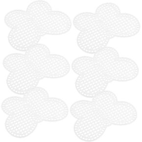 Veemoon 6pcs Plastic Canvas Mesh Sheets for Embroidery Crafting and Sewing Projects Mesh Material for Knitting Crocheting and Creative