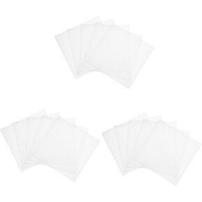 ARTIBETTER 12 Pack Plastic Mesh Canvas Sheets 10.6x10.6cm for Cross Stitch Knitting Crocheting