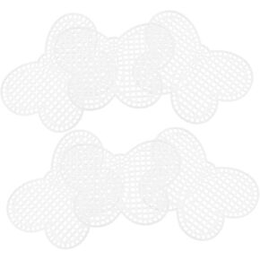 Artibetter 6pcs شبكات البلاستيك شبكات القماش صياغة مواد لتطريز الكروشيه ومشاريع صنع الحقائب تصميم متعدد الاستخدامات للإبداعات اليدوية الفريدة