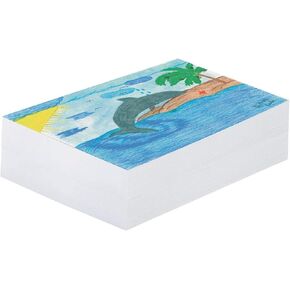 Pacon® PAC3407BN Newsprint Paper, White, 9" x 12", 500 Sheets Per Pack, 5 Packs