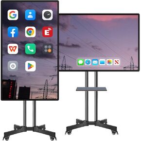 Dual OS Smart Whiteboard - 49" Windows/Android Touchscreen for Classroom/ 128GB Storage & Stylus