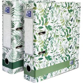 Oxford, Lever Arch File, Leaves, Pack of 2 Folders