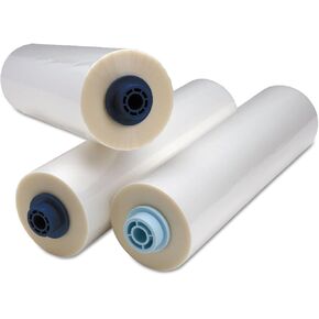 GBC 3748204EZ Pinnacle 27 EZLoad Roll Film, 3 mil, 1-Inch Core, 25-Inch x 250 ft, 2/Box
