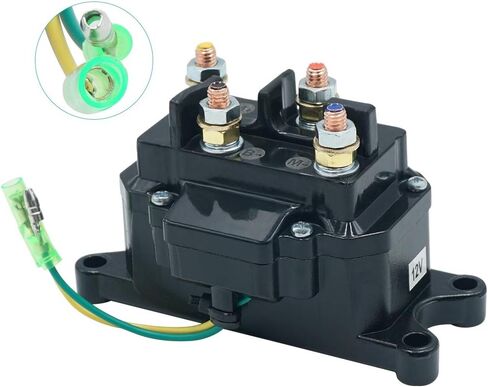 12V Winch Rocker Thumb Switch Control Line with Mounting Handlebar for A-T-V U-T-V Handlebar Control Line Kit in Saudi Arabia