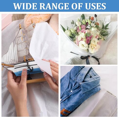 114 PCS PROTTER PROACTE PAPER for Art White White Paper Paper Paper Paper Tissue Paper لصنع نموذج الكولاج ، وحراني الوسائط ، إلخ. in Saudi Arabia