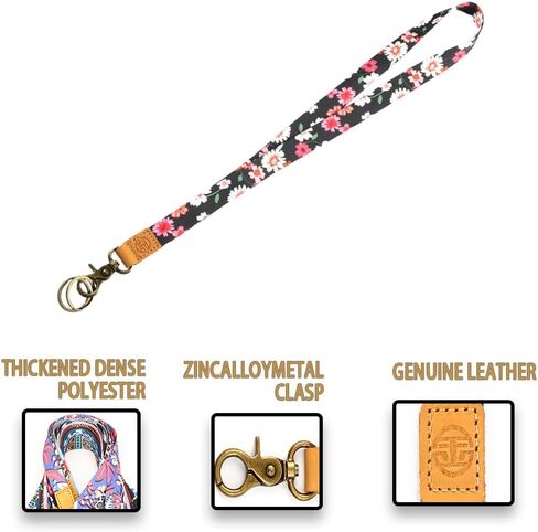 Lanyard for Keys, Cool Neck Strap Key Chain Holder, Long Lanyard for ID Badges Wallet in Kuwait