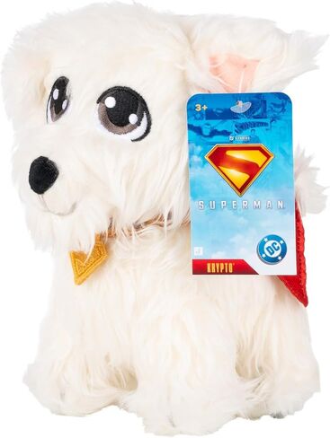 Jazwares DC Superman Legacy Krypto Plush - 8-Inch Stuffed Collectible Superhero Toy from Warner Bros. - Officially Licensed - Ages 3+ in Saudi Arabia