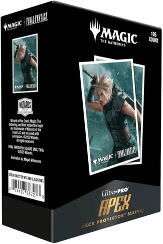 Ultra Pro - Final Fantasy X Universes Beyond Sephiroth (Wisnu Tan) 105ct Apex Deck Protector ™ Sister ™ for Magic: The Gathering | ملحقات بطاقات التداول ، معدات لعبة البطاقات القابلة للتحصيل in Saudi Arabia