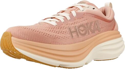 HOKA ONE ONE Women's Bondi 8 Running Shoes, Coastal Sky/All Aboard, 6.5 US in Saudi Arabia