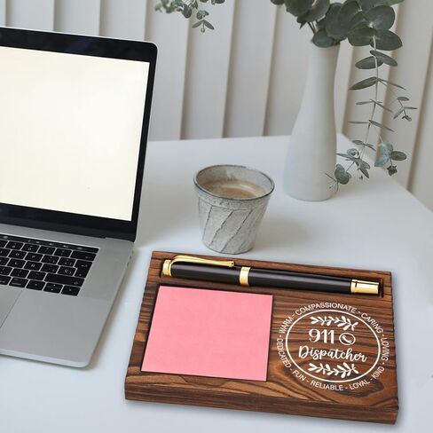 منسق Chaos حامل الملاحظة اللزجة ، هدية مكتب مضحكة لمدير المكتب ، أمي ، زميل في العمل ، رئيس ، مساعد ، منظم خشبي مع فرط الدعابة ycb153 in Kuwait