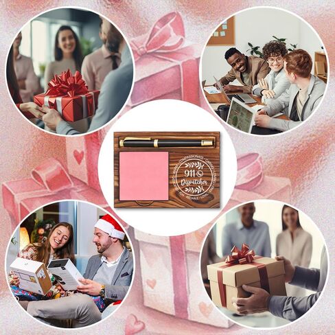 منسق Chaos حامل الملاحظة اللزجة ، هدية مكتب مضحكة لمدير المكتب ، أمي ، زميل في العمل ، رئيس ، مساعد ، منظم خشبي مع فرط الدعابة ycb153 in Kuwait