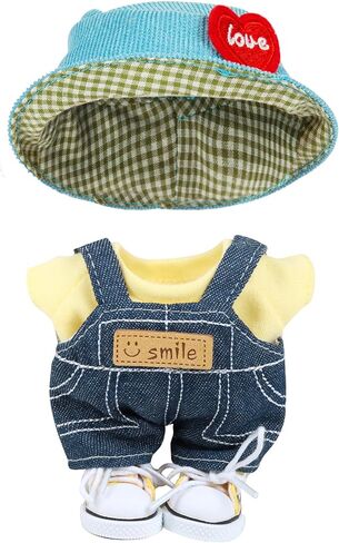 Doll Clothes for 17cm Dolls Fashion Accessories for Dress Up No Doll White in Saudi Arabia