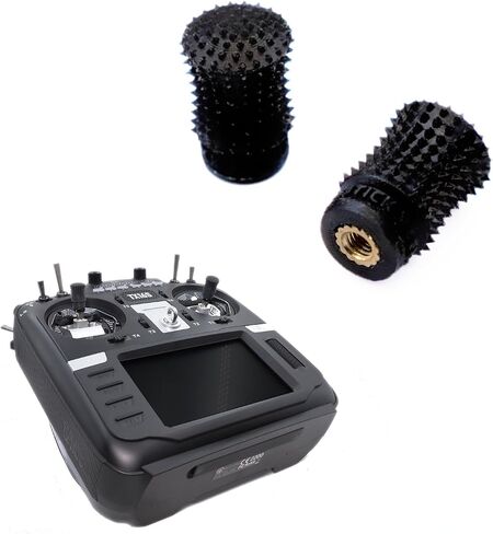SoloGood RC Transmitter Stick Ends FPV Controller Replacement Joystick M4 for RadioMaster TX16S Boxer Remote Controller(V2 Black) in Saudi Arabia