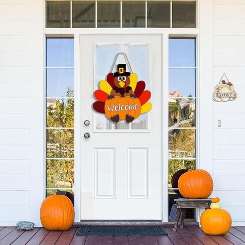 Halloween Mouse Pumpkin Decorations, Halloween Welcome Home Sign for Front Door, Halloween Door Wreath Cute Halloween Decor for Bedroom Window Wall in Saudi Arabia